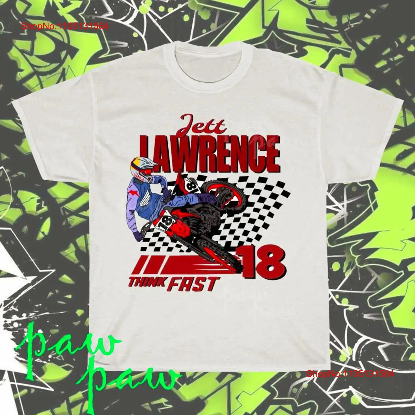 Streetwear Brand Vintage - Tout nouveau Jett Lawrence HD Logo