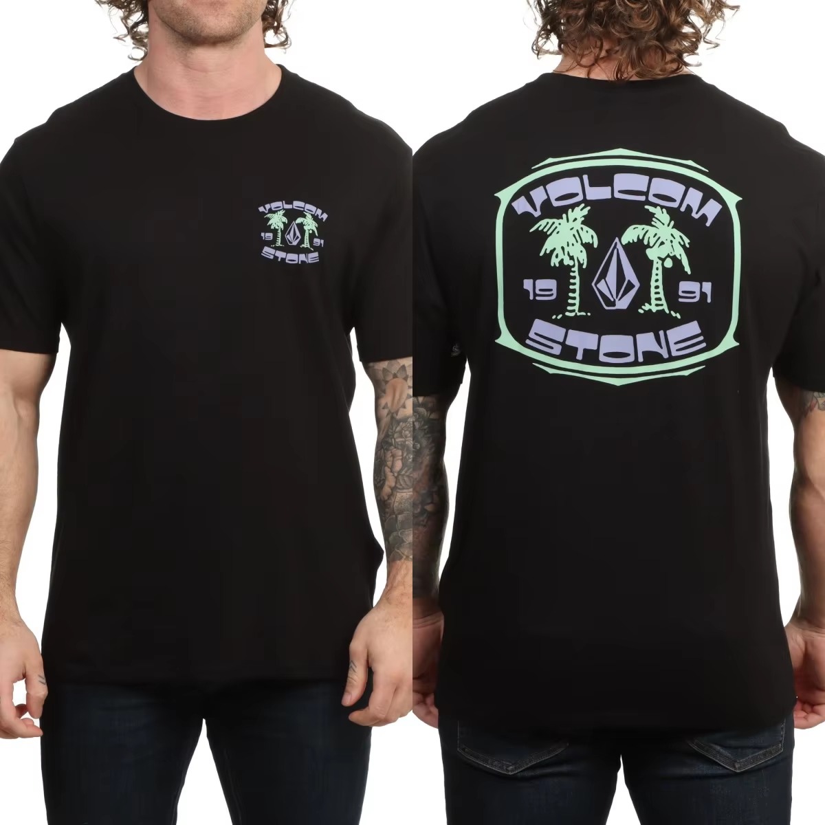 T-shirt en coton pour hommes e - Streetwear Brand Tees avis et prix