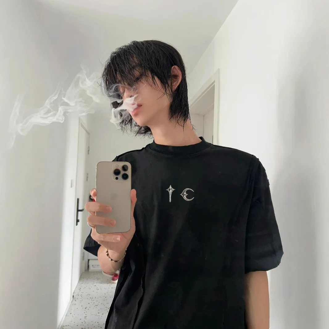 T-shirt décontracté oversize à - Streetwear Brand Vintage avis et prix