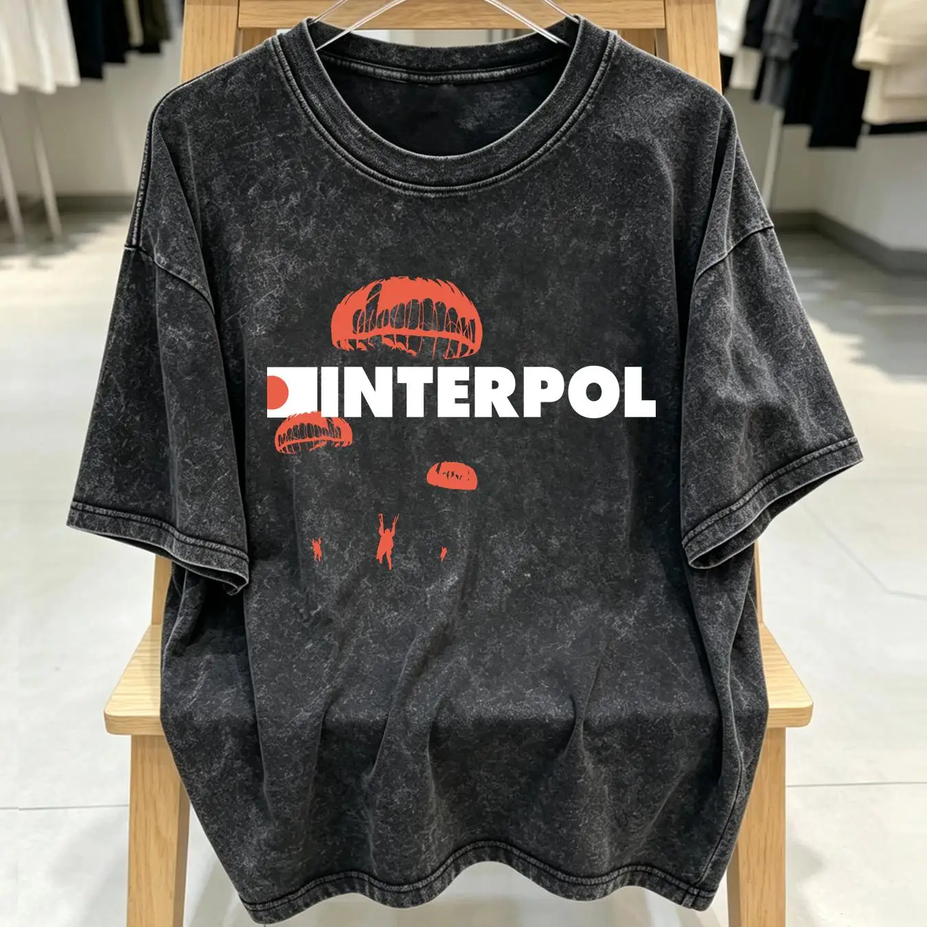 T-shirt lavé Interpol, style r - Streetwear Brand Vintage avis et prix