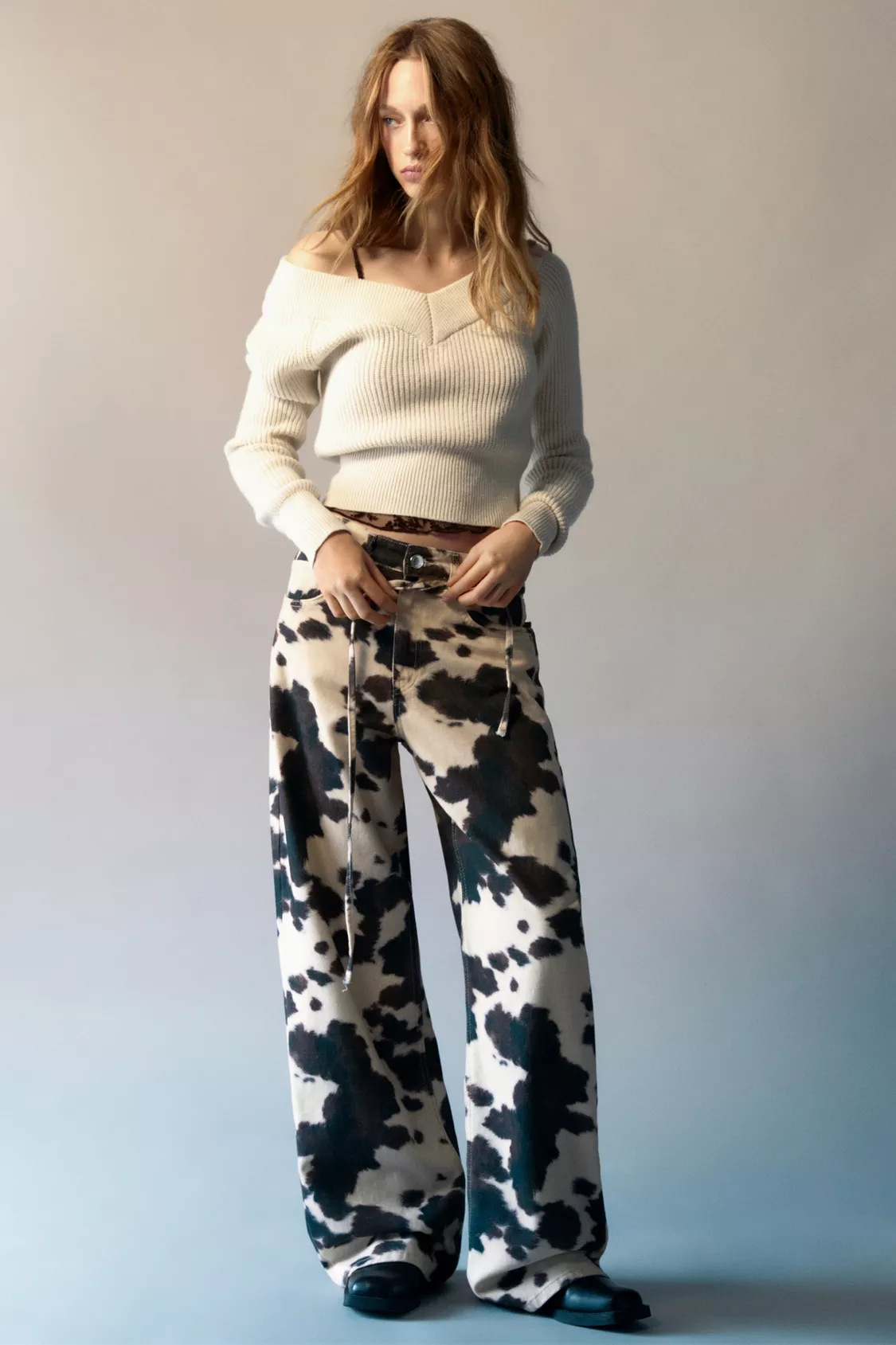 Jean à jambes larges pour femm - Streetwear Brand Denim avis et prix