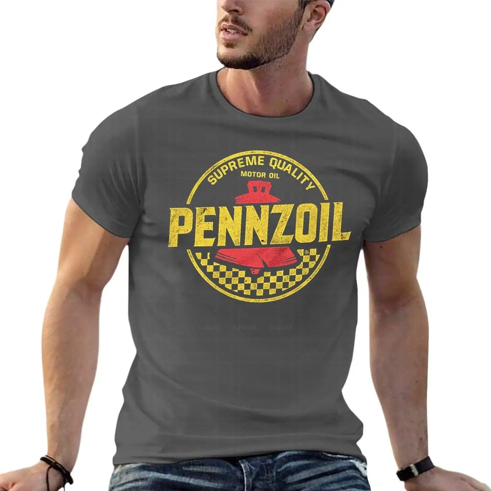 Pennzoil – t-shirt surdimensio - Streetwear Brand Tees avis et prix